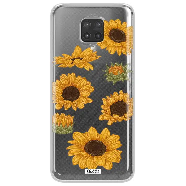 Sunflower Xiaomi Note 9 Pro Clear TPU Case