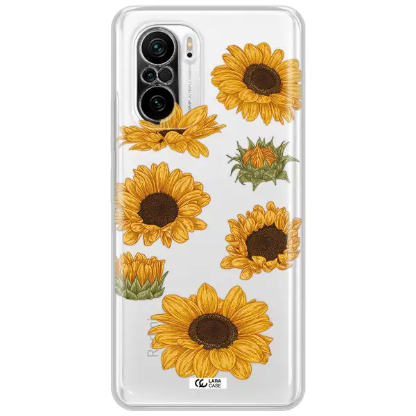 Sunflower Xiaomi Poco F3 Clear Tpu Case