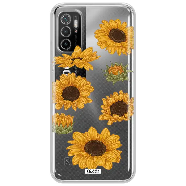 Sunflower Xiaomi Poco M4 Pro 5G Clear Tpu Case