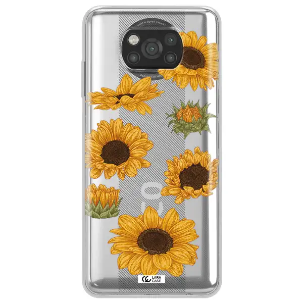 Sunflower Xiaomi Poco X3 Clear TPU Case