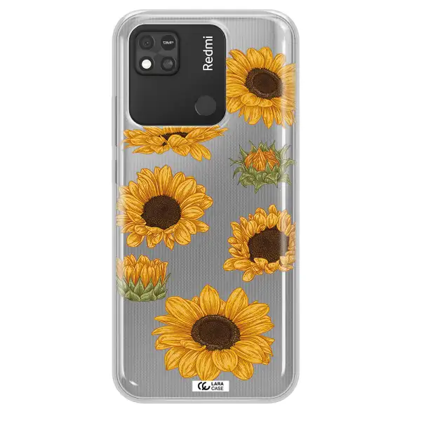 Sunflower Xiaomi Redmi 10A Clear TPU Case