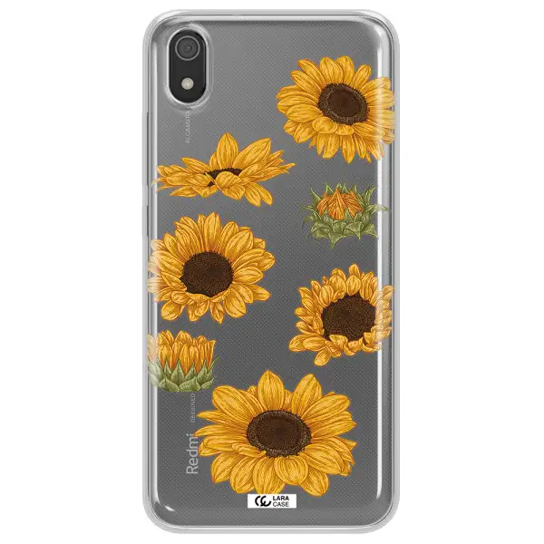 Sunflower Xiaomi Redmi 7A Clear TPU Case