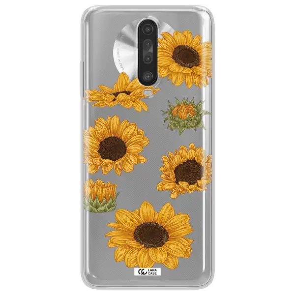 Sunflower Xiaomi Redmi K30 Clear TPU Case