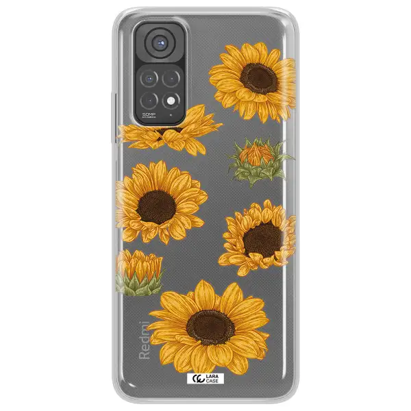 Sunflower Xiaomi Redmi Note 11 Clear TPU Case