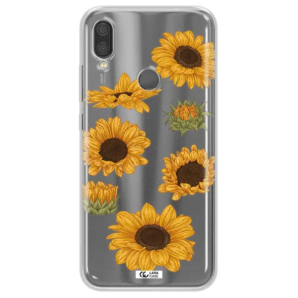 Sunflower Xiaomi Redmi Note 7 Clear TPU Case