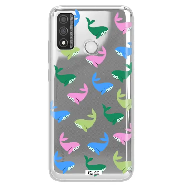 Colorful Whales Huawei P Smart 2020 Clear TPU Case