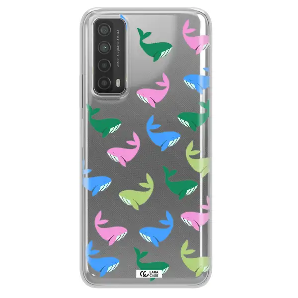 Colorful Whales Huawei P Smart 2021 Clear TPU Case