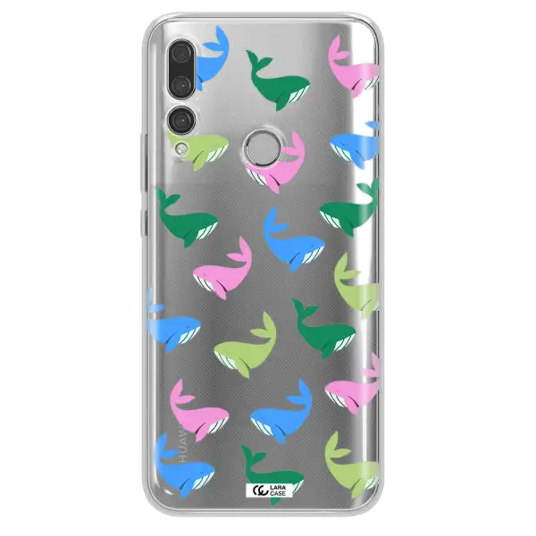 Colorful Whales Huawei Y9 Prime 2019 Clear TPU Case