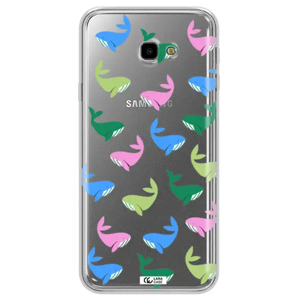Colorful Whales Samsung J4 Plus Clear TPU Case