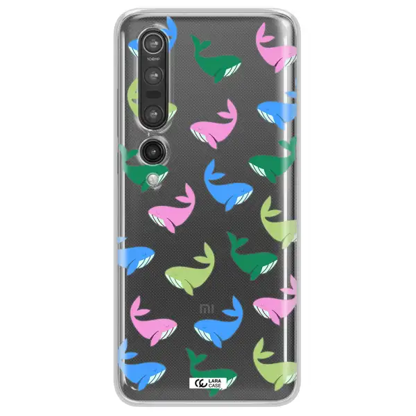 Colorful Whales Xiaomi Mi 10 Pro Clear TPU Case
