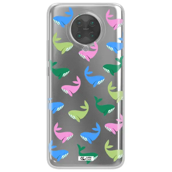 Colorful Whales Xiaomi Poco F2 Pro Clear TPU Case