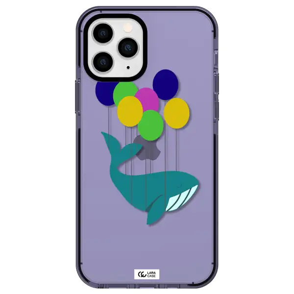 Flying Whale Apple iPhone 11 pro max impact Lilac Case