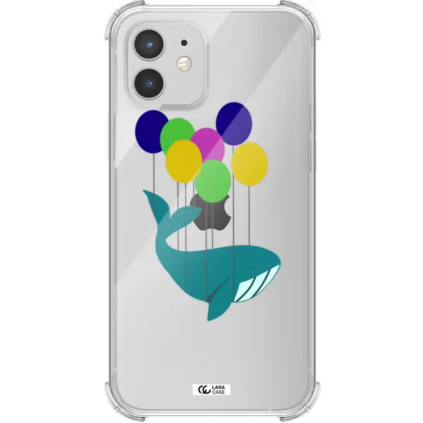 Flying Whale Apple iPhone 12 Clear PC Case
