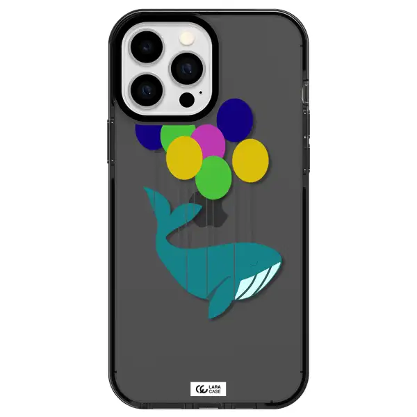 Flying Whale Apple iPhone 13 Pro Max impact Smoke Black Case