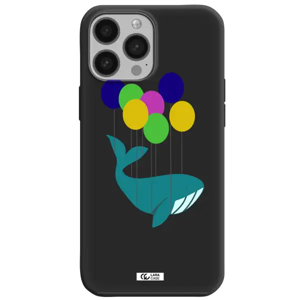 Flying Whale Apple iPhone 13 Pro Max Silicone black Case
