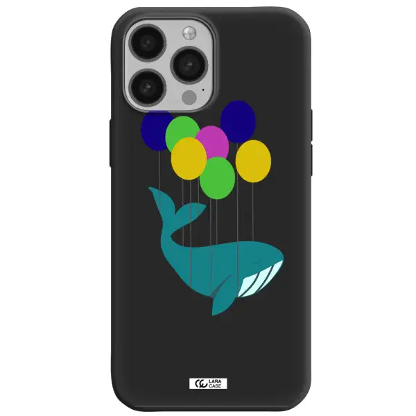 Flying Whale Apple iPhone 13 Pro Silicone black Case