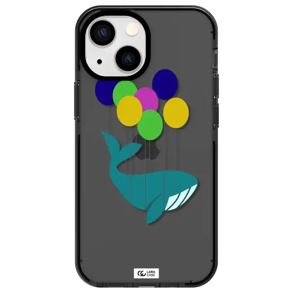 Flying Whale Apple iPhone 15 Plus impact Smoke Black Case