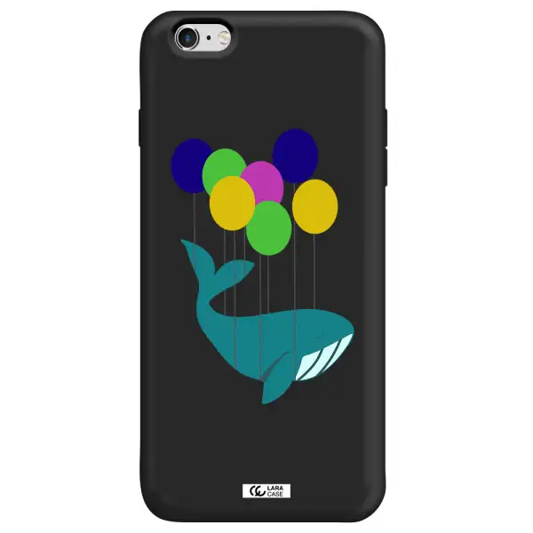 Flying Whale Apple iPhone 6 plus Silicone black Case