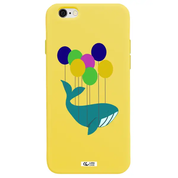 Flying Whale Apple iPhone 6 Silicone canary yellow Case