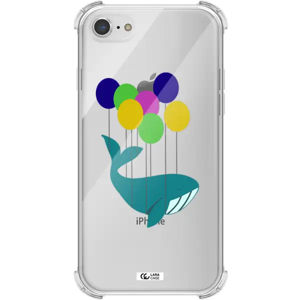 Flying Whale Apple iPhone 8 Clear PC Case