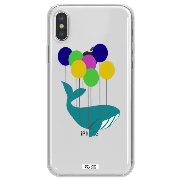 Flying Whale Apple iPhone X Clear TPU Case