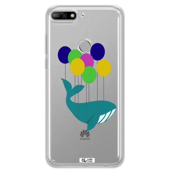 Flying Whale Huawei Y7 2018 Clear TPU Case