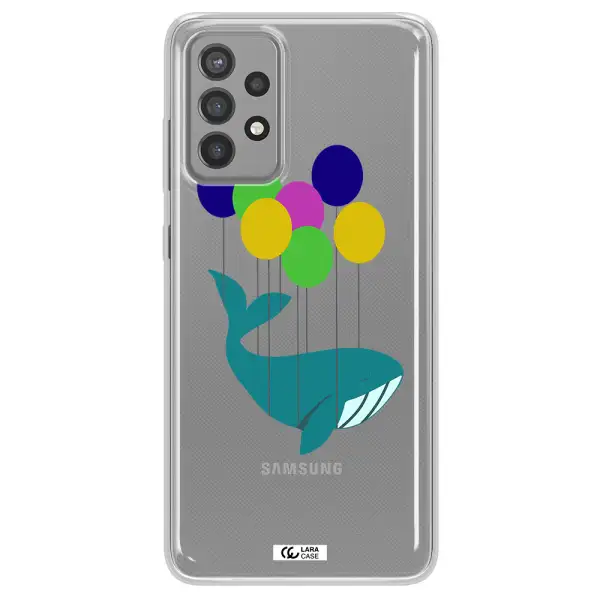 Flying Whale Samsung A72 Clear TPU Case