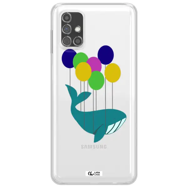 Flying Whale Samsung M31S Clear TPU Case