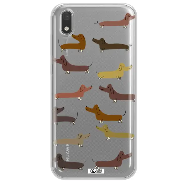 Dachshund Dogs Huawei Honor 8S Clear TPU Case