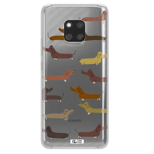 Dachshund Dogs Huawei Mate 20 Pro Clear TPU Case