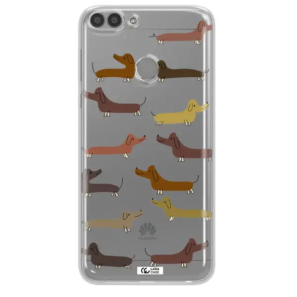 Dachshund Dogs Huawei P Smart Clear TPU Case