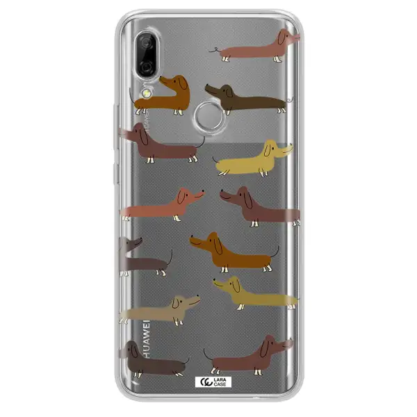 Dachshund Dogs Huawei P Smart Z Clear TPU Case