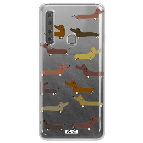Dachshund Dogs Samsung A9 2018 Clear TPU Case