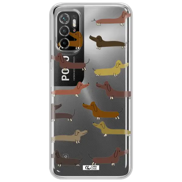 Dachshund Dogs Xiaomi Poco M4 Pro 5G Clear Tpu Case