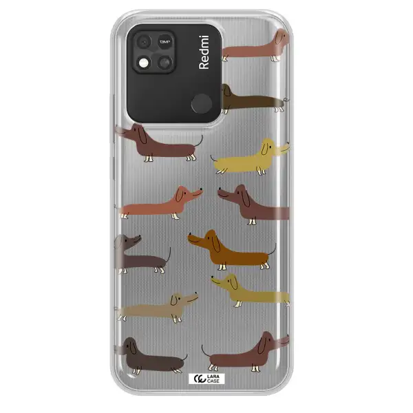 Dachshund Dogs Xiaomi Redmi 10A Clear TPU Case