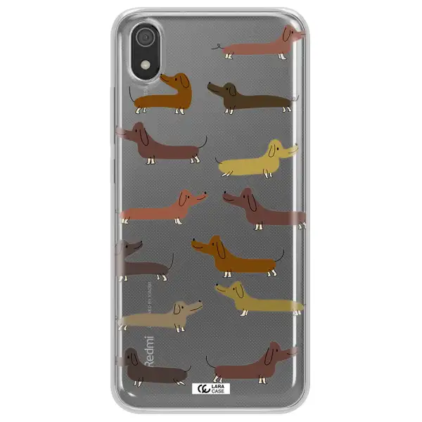 Dachshund Dogs Xiaomi Redmi 7A Clear TPU Case