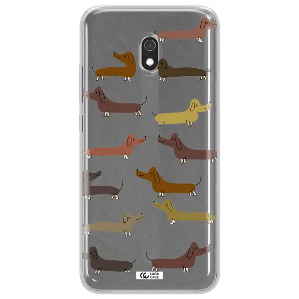 Dachshund Dogs Xiaomi Redmi 8A Clear TPU Case