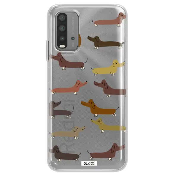 Dachshund Dogs Xiaomi Redmi 9T Clear TPU Case