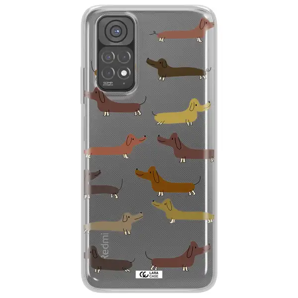 Dachshund Dogs Xiaomi Redmi Note 11 Clear TPU Case