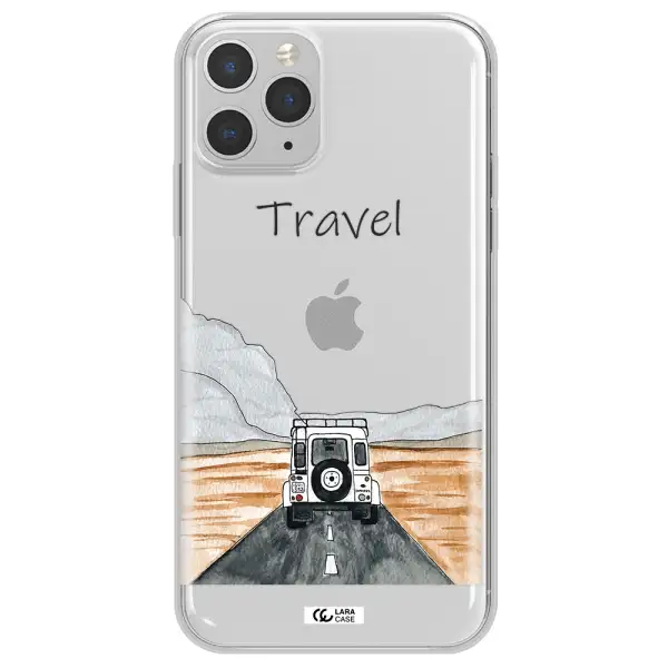 Off-Road Travel Apple iPhone 11 pro Clear TPU Case
