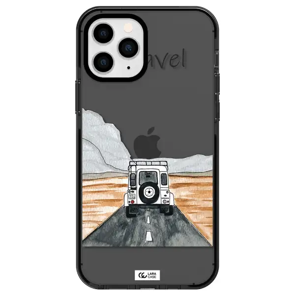 Off-Road Travel Apple iPhone 11 pro max impact Smoke Black Case