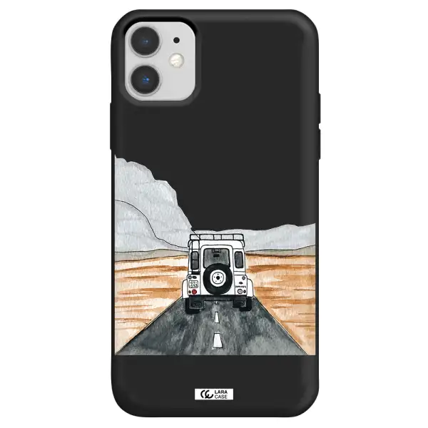 Off-Road Travel Apple iPhone 11 Silicone black Case