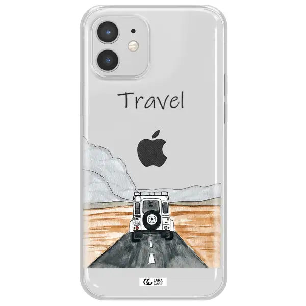Off-Road Travel Apple iPhone 12 Clear TPU Case
