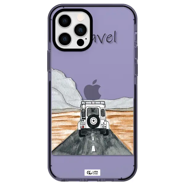 Off-Road Travel Apple iPhone 12 pro impact Lilac Case