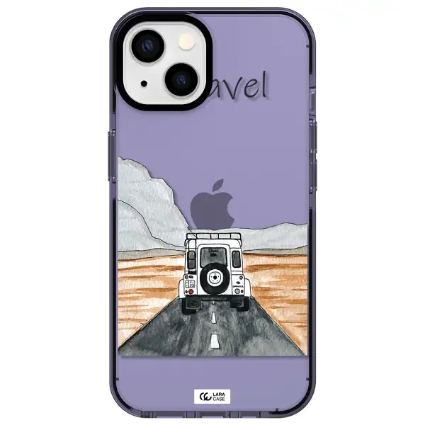 Off-Road Travel Apple iPhone 13 impact Lilac Case