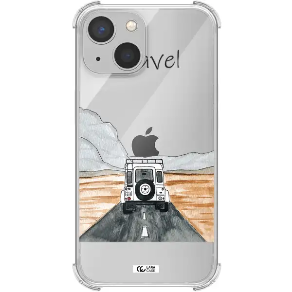 Off-Road Travel Apple iPhone 13 mini Clear PC Case