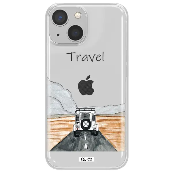 Off-Road Travel Apple iPhone 13 mini Clear TPU Case