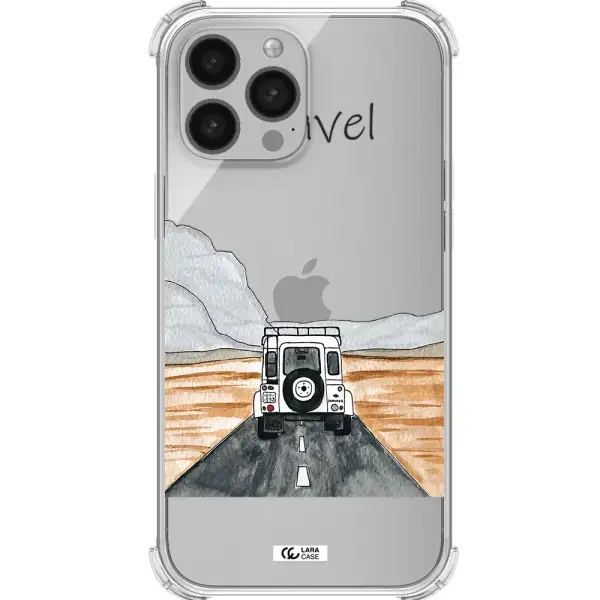 Off-Road Travel Apple iPhone 13 Pro Clear PC Case