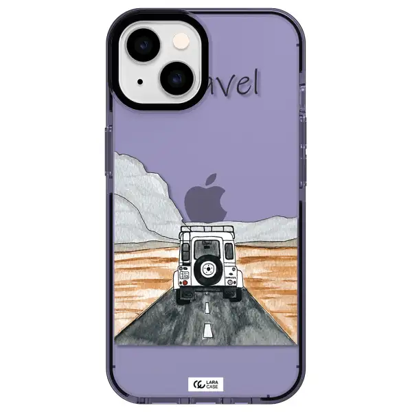 Off-Road Travel Apple iPhone 14 impact Lilac Case