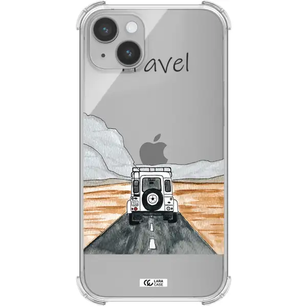 Off-Road Travel Apple iPhone 14 plus Clear PC Case